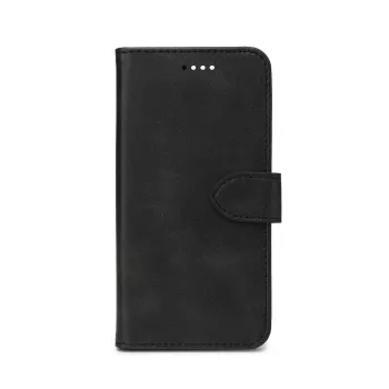 Wallet Case eSTUFF ES67110011-BULK voor iPhone 17 Pro Max zwart 3 kaartvakken