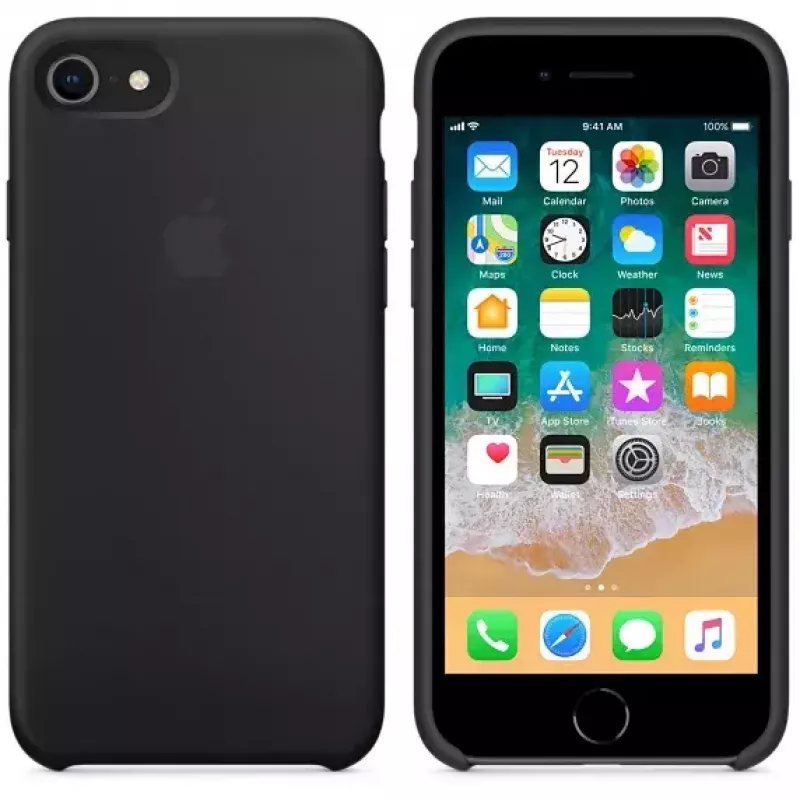 Skin-hoes Apple MQGK2ZM/A voor iPhone 8/7 zwart