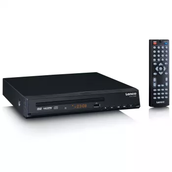 DVD-speler Lenco DVD-120 zwart NTSC PAL 20-20000 Hz 90 dB