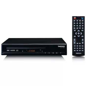 DVD-speler Lenco DVD-120 zwart NTSC PAL 20-20000 Hz 90 dB