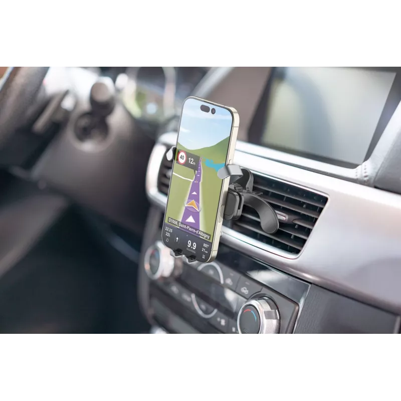 Cellularline Slide Fit - universele auto-smartphonehouder met eenvoudig insteken