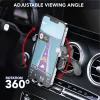Cellularline Slide Fit - universele auto-smartphonehouder met eenvoudig insteken