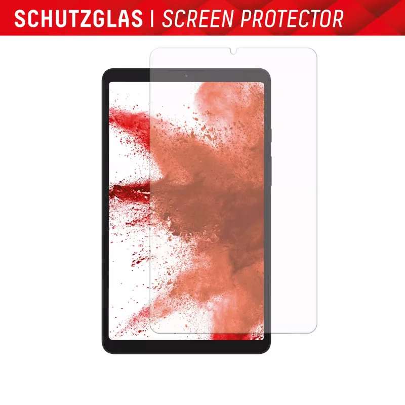 Displex Tablet Glass (9H) voor Samsung Galaxy Tab A11/A9, Eco montageframe, onbreekbaar