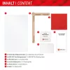 Displex Tablet Glass (9H) voor Samsung Galaxy Tab A11/A9, Eco montageframe, onbreekbaar