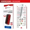 Displex privacy-displayschermfolie (10H) voor Samsung Galaxy S24+/S25+, Eco montageframe, privacysfilter