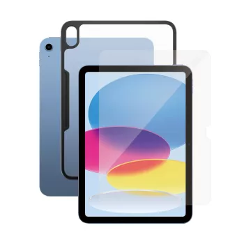 PanzerGlass SAFE. by ® 2-in-1 bundel iPad 10.9'' (2022) | Ultra-Wide pasvorm