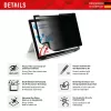 Displex TABLET PRIVACY SAFE afneembare 2-weg privacysfilter voor iPad 10,2'' (7./8./9. gen.)