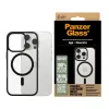 PanzerGlass® HardCase transparant met zwarte MagSafe & frame iPhone 16 Pro