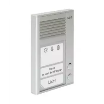 Auerswald TFS Dialog 212 aluminium bedrade intercom IP22 wandmontage