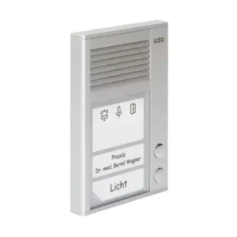 Auerswald TFS Dialog 212 aluminium bedrade intercom IP22 wandmontage