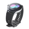 Cellularline ION PRO Round Bluetooth® smartwatch met app, 3,51 cm (1,38 inch), TFT, touchscreen, 0,00064 GB, 98 g