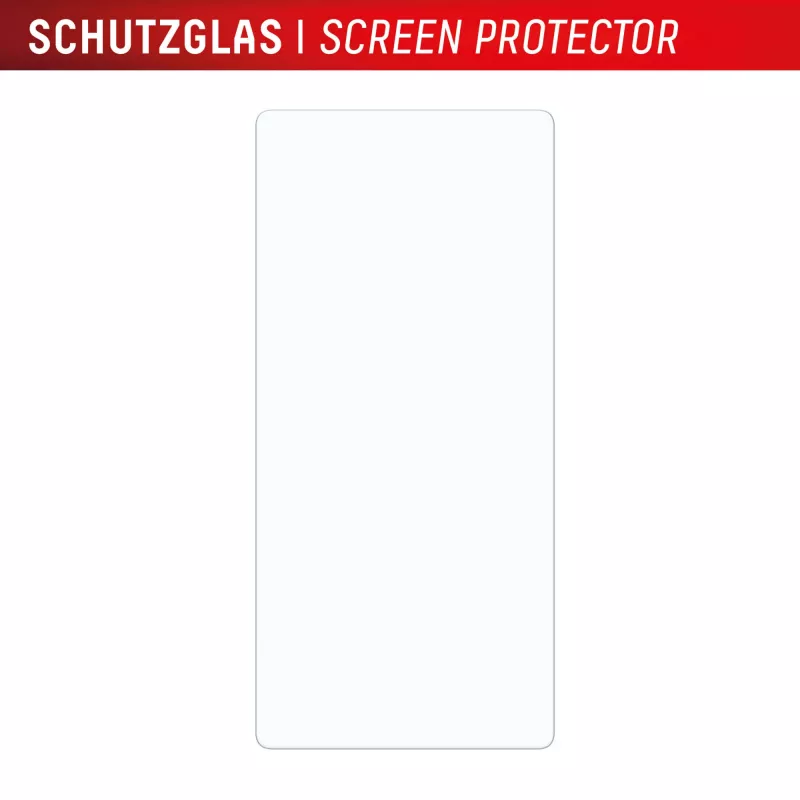 Displex Displayschermglas (10H) voor Samsung Galaxy S25 Ultra, Eco-montageframe, krasvast