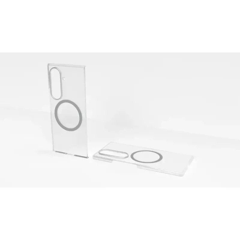 Clear Case hoesje Samsung Galaxy Z Fold7 transparant monochromatisch