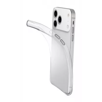 Cellularline Fine - iPhone 17 Pro, hoesje, Apple, iPhone 17 Pro, 16 cm (6,3 inch), transparant