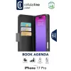 Cellularline Book Agenda – iPhone 17 Pro boekhoes in leerlook met magneetsluiting