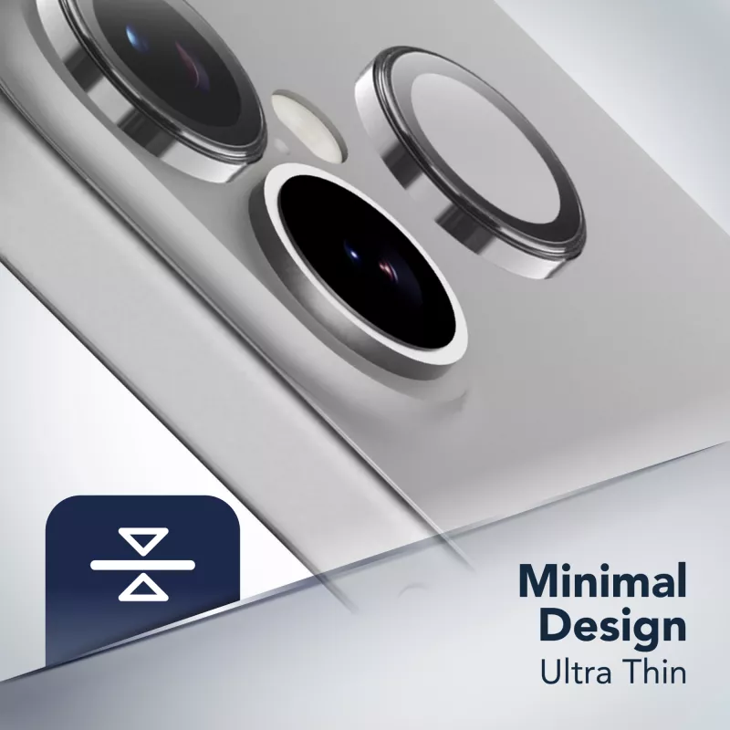 Cellularline cameralensring - iPhone 17 gehard glas voor camerabescherming