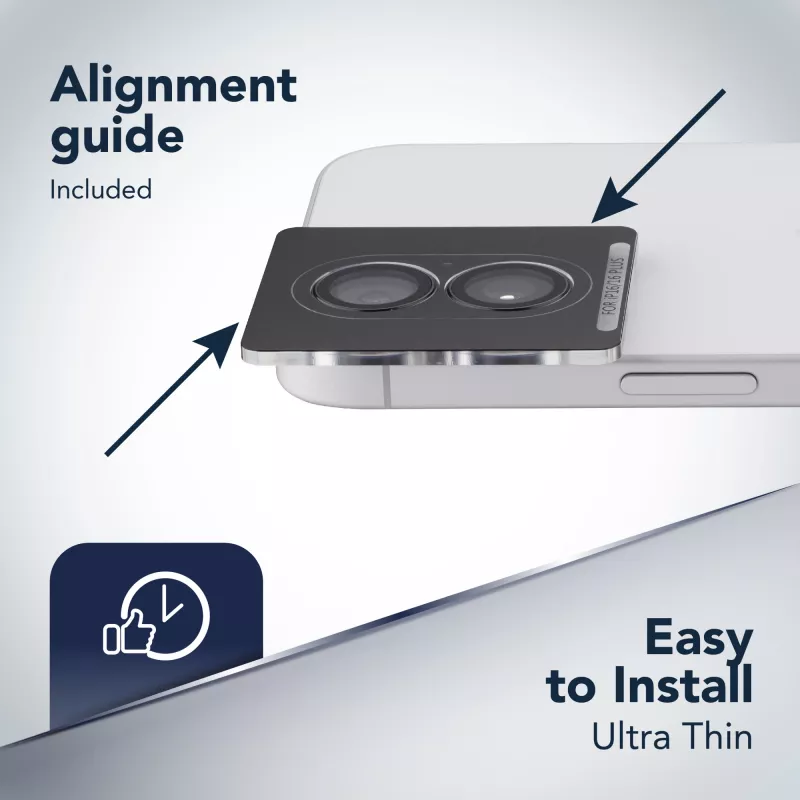 Cellularline cameralensring - iPhone 17 gehard glas voor camerabescherming