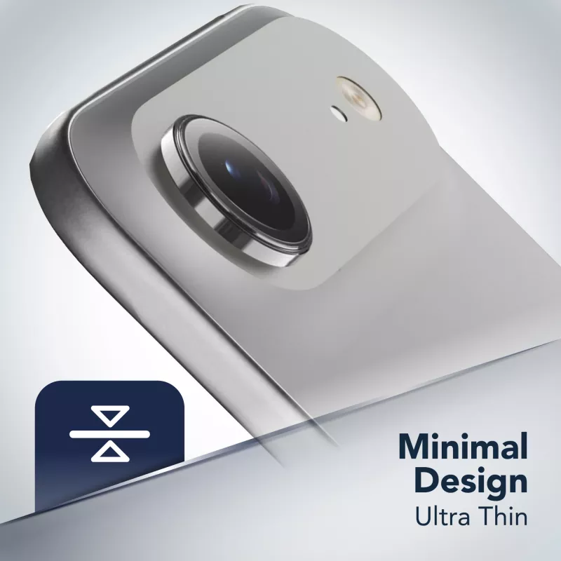 Cellularline Camera Lens Ring - iPhone Air gehard glas voor camerabescherming