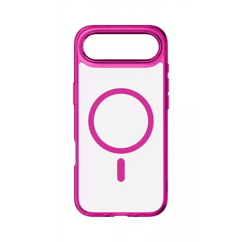 Cellularline Iconic Mag - iPhone Air transparante hoes met gekleurde randen, compatibel met het MagSafe-ecosysteem