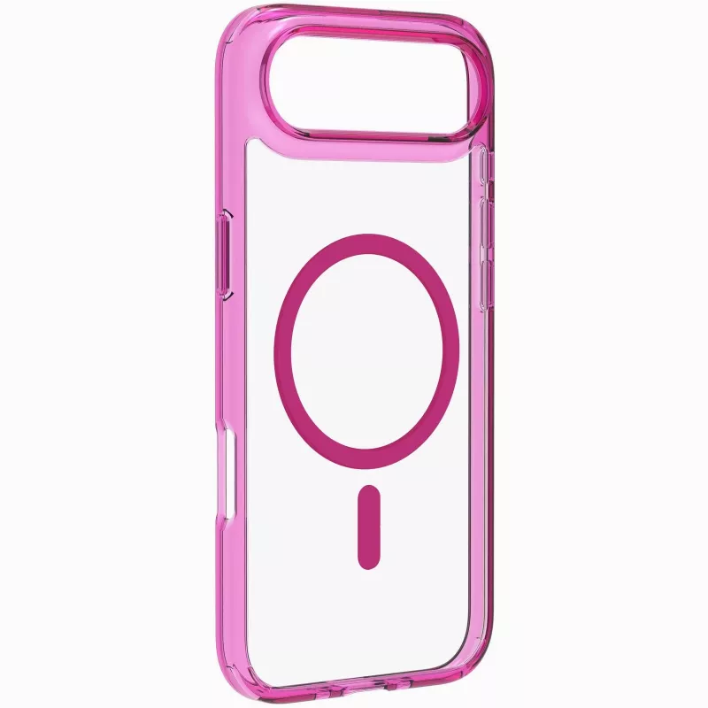 Cellularline Iconic Mag - iPhone Air transparante hoes met gekleurde randen, compatibel met het MagSafe-ecosysteem