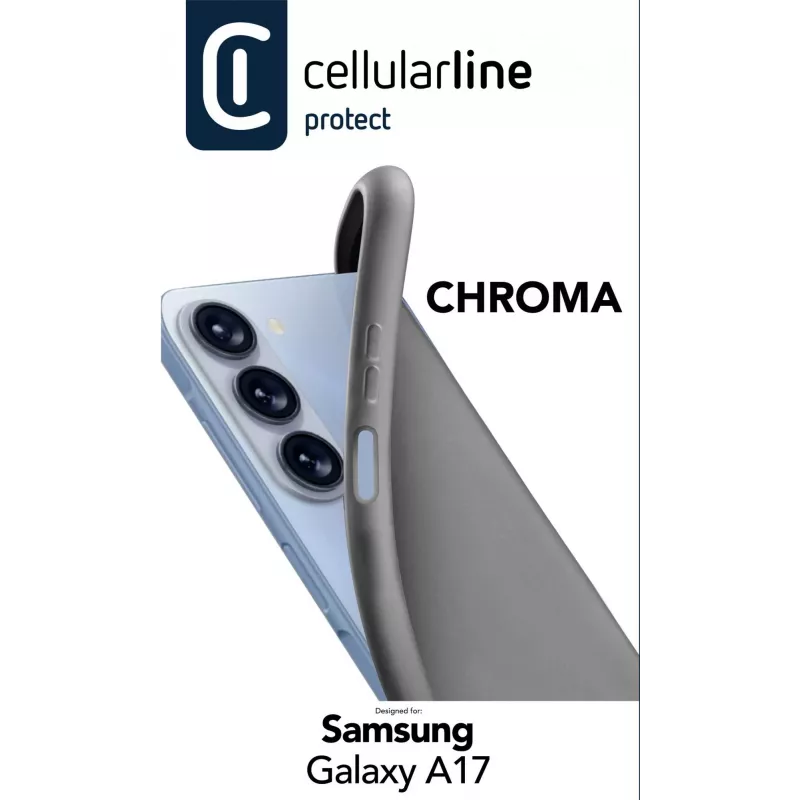 Cellularline Chroma - Galaxy A17 kleurrijke zachte rubberen hoes