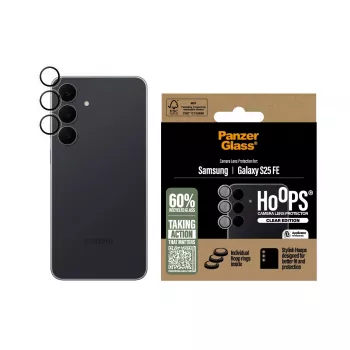 Camerabescherming PanzerGlass Samsung Galaxy S25 FE 5G krasbestendig schokbestendig