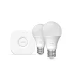 Philips Hue White and colour ambience Essential Starter-kit: 2 E27 slimme lampen (806 lm)