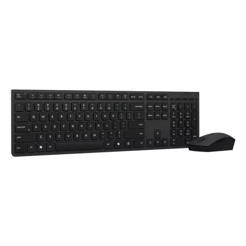 Toetsenbord- en muisset Lenovo 4X31R64328 — Full-Size (100%), RF Draadloos + Bluetooth, Duitse layout, Zwart