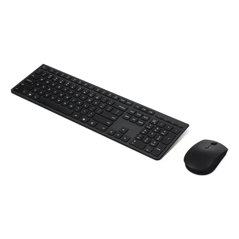 Toetsenbord- en muisset Lenovo 4X31R64328 — Full-Size (100%), RF Draadloos + Bluetooth, Duitse layout, Zwart
