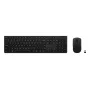 Toetsenbord- en muisset Lenovo 4X31R64328 — Full-Size (100%), RF Draadloos + Bluetooth, Duitse layout, Zwart