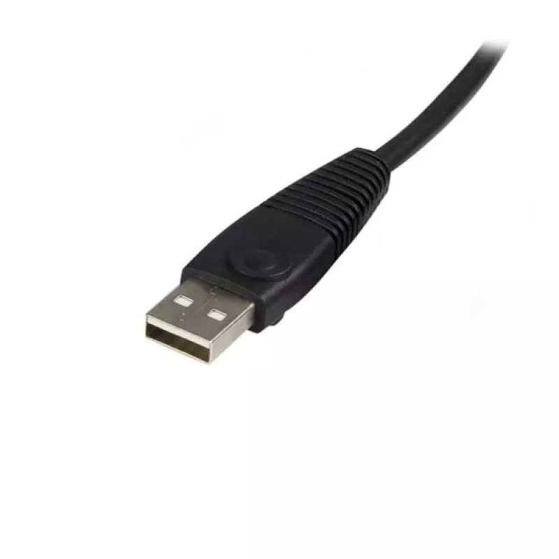 StarTech.com 10 ft 2-in-1 Universele USB KVM-kabel, 3 m, USB, USB, VGA, Zwart, USB A + VGA