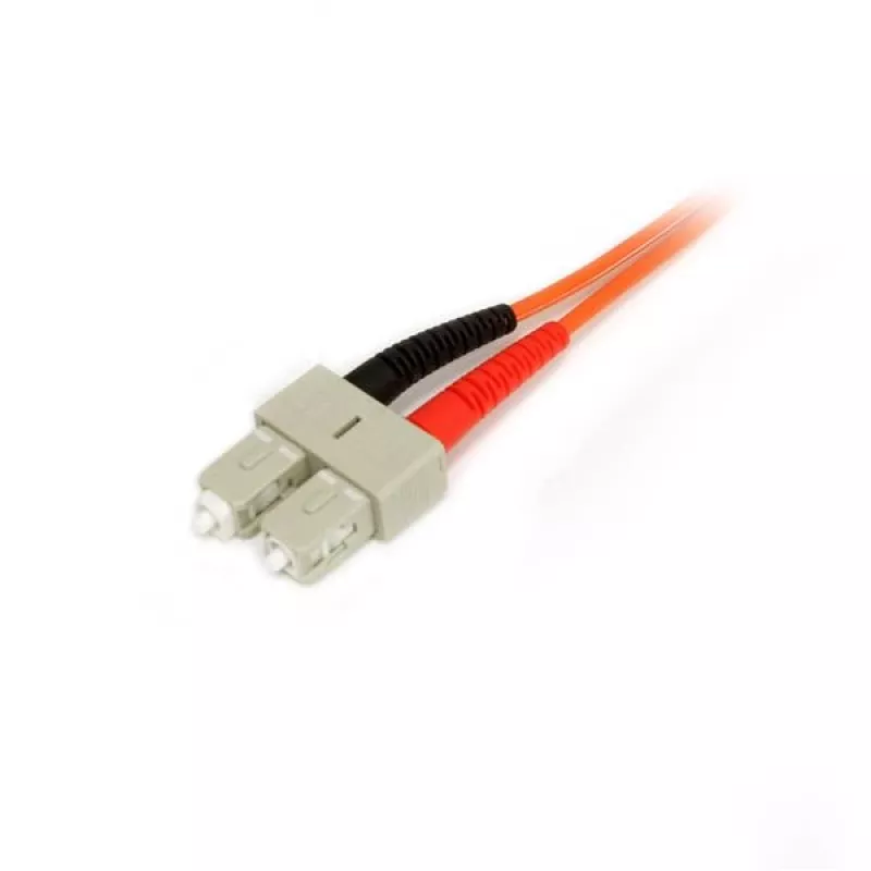 StarTech.com 2m glasvezelkabel - multimode duplex 50/125 - LSZH glasvezel-jumperkabel - LC/SC