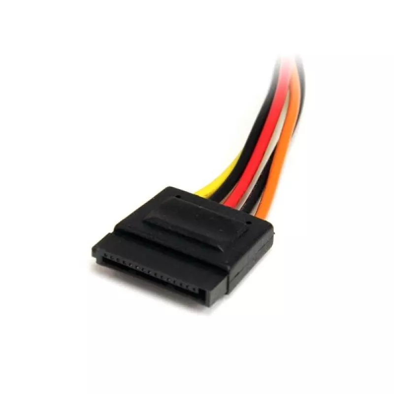StarTech.com 8in 15-pins SATA-stroomverlengkabel, 0,2032 m, stekker, bus, meerkleurig, 17 g, 125 mm