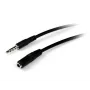 StarTech.com 1m 3,5mm 4-polige TRRS headset-verlengkabel – stekker/bus