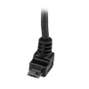 StarTech.com 2m micro-USB-kabel - A naar micro B haaks, 2 m, USB A, micro-USB B, USB 2.0, male/male, zwart