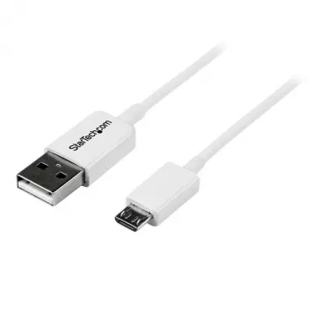 StarTech.com 2 m witte micro-USB-kabel - A naar micro B