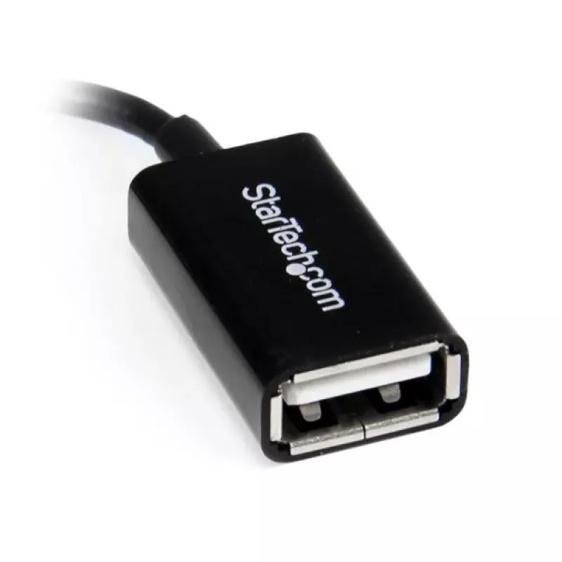 StarTech.com 5in haakse micro-USB-naar-USB-OTG-host-adapter M/F