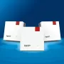 Mesh-set 20003133 mesh-WLAN-systeem dualband (2,4 GHz / 5 GHz) Wi-Fi 7 (802.11be) wit 1 intern