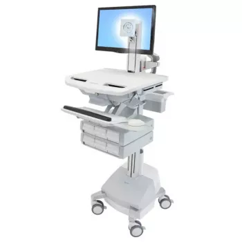 Multimediawagen Ergotron StyleView aluminium grijs wit