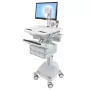 Multimediawagen Ergotron StyleView aluminium grijs wit