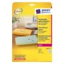 Printeretiketten No name Avery L4770-25 — transparant polyester, laser, 1000 stuks