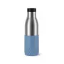 EMSA Bludrop Sleeve N3110700 drinkfles fitness, sport 500 ml roestvrij staal blauw, roestvrij staal