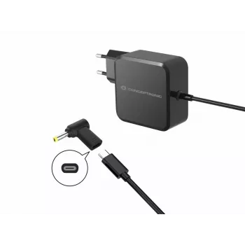 Conceptronic ABBY15PC06 DC-naar-USB-C-adapter, Lenovo/Asus/Acer/Toshiba 4,0x1,7 mm, 18-20 V