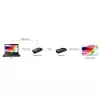 Techly IDATA EXT-E70S AV-extender AV-zender & -ontvanger zwart