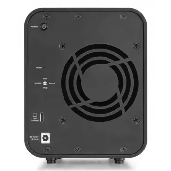 TerraMaster D2-320 disk array, 2 drives, HDD SSD, compact, desktop