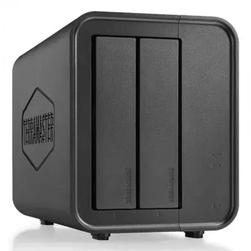 TerraMaster D2-320 disk array, 2 drives, HDD SSD, compact, desktop