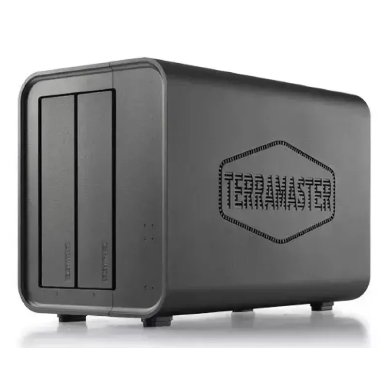 TerraMaster D2-320 disk array, 2 drives, HDD SSD, compact, desktop