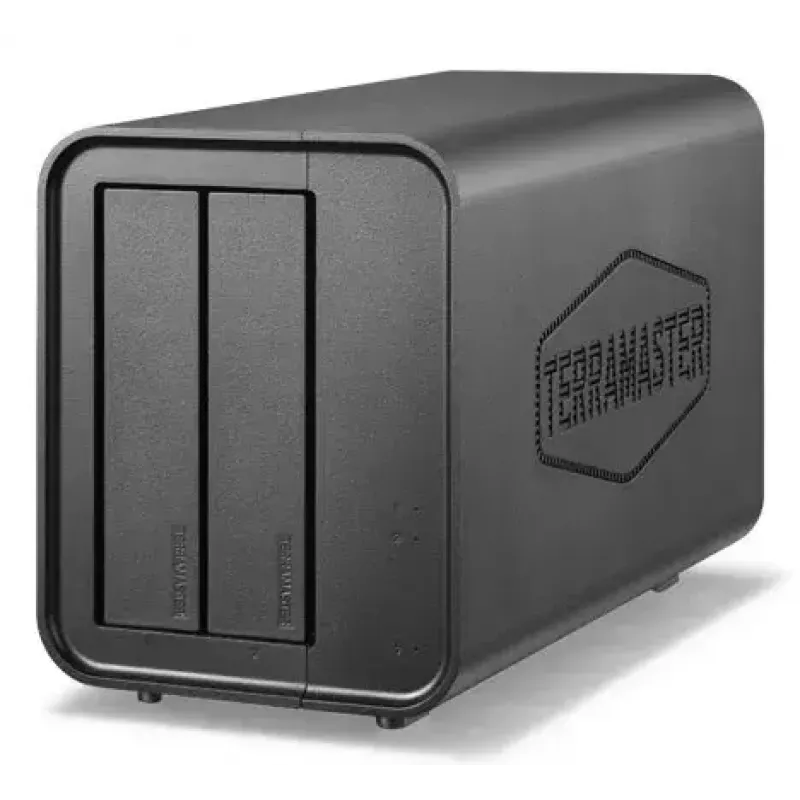 TerraMaster D2-320 disk array, 2 drives, HDD SSD, compact, desktop
