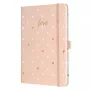 Schrijfnotitieboek Sigel Jolie JN335 A5 174 vel roze
