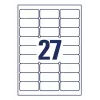 Zelfklevend printeretiket AVERY L4737REV-65 wit 6,35 x 2,96 cm